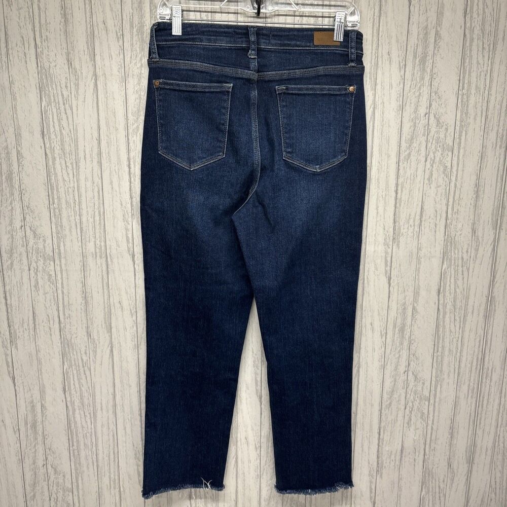 Womens Size 7/28 Judy Blue Cropped Straight Jeans EUC - Picture 6 of 8